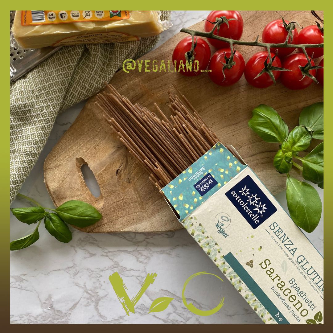 Buckwheat Pasta Vegan Italian store Vegaliano VEGALIANO