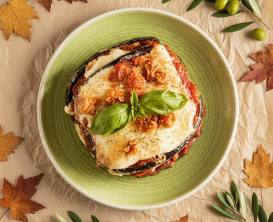 Vegan Parmigiana alla Melanzana