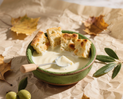 Fondue with Vegan Italian Style Cheeses