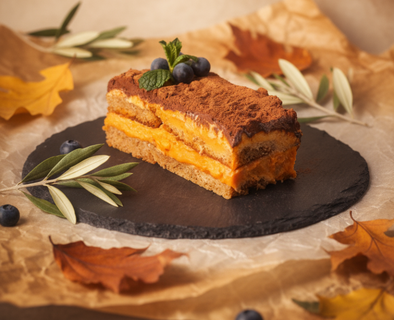 Vegan Pumpkin Tiramisu – A Fall-Inspired Twist