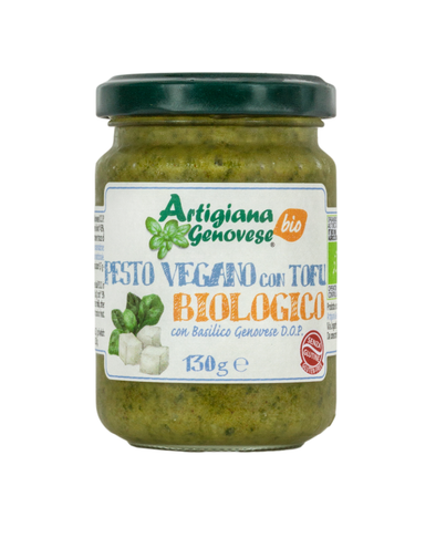Vegan Basil  Pesto & Tofu